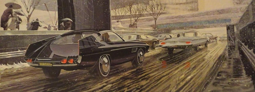 US Steel - Projections Motorway Scene