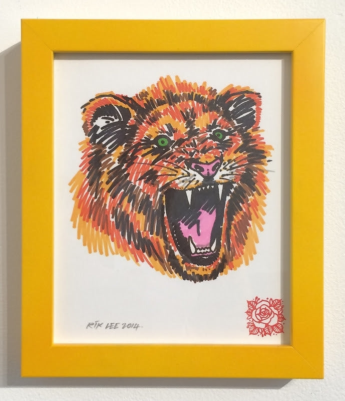 Sharpie Lion – Outré Gallery