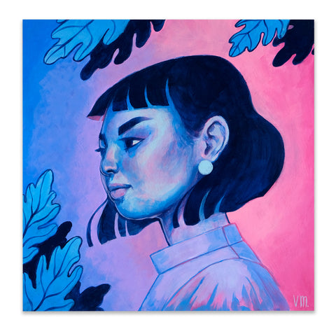 Contemplation in Blue